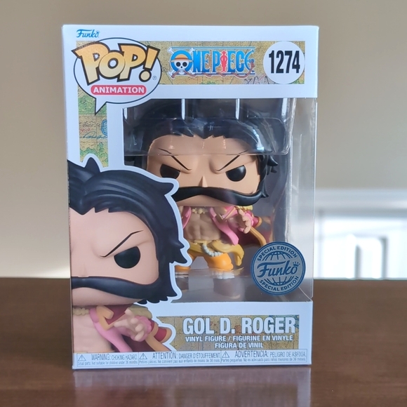One Piece Funko Pop Gol D. Roger #1274 Special Edition - Picture 1 of 8